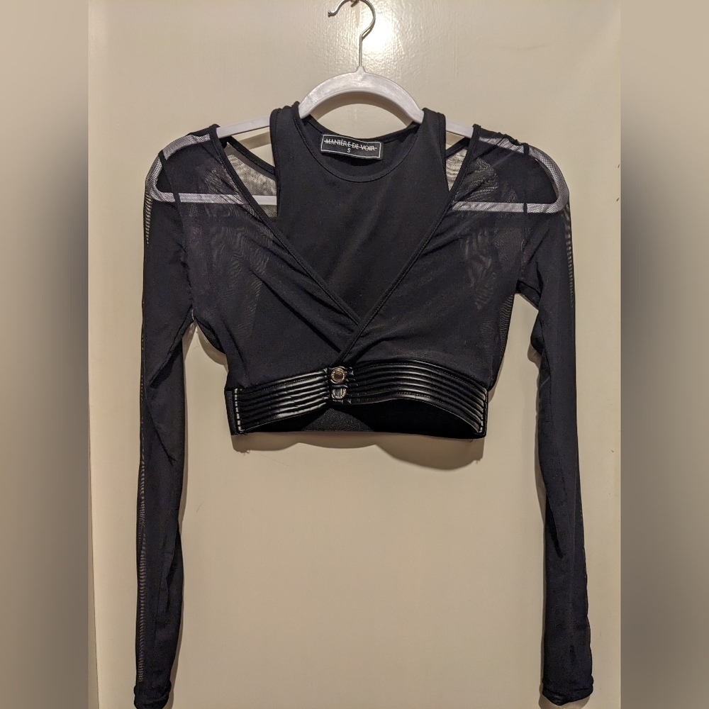 Maniere De Voir Crop Top